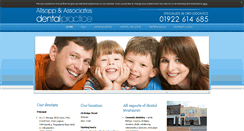 Desktop Screenshot of allsoppdentalwalsall.co.uk